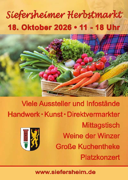Siefersheimer Herbstmarkt 2026 Siefersheimer Herbstmarkt 2026