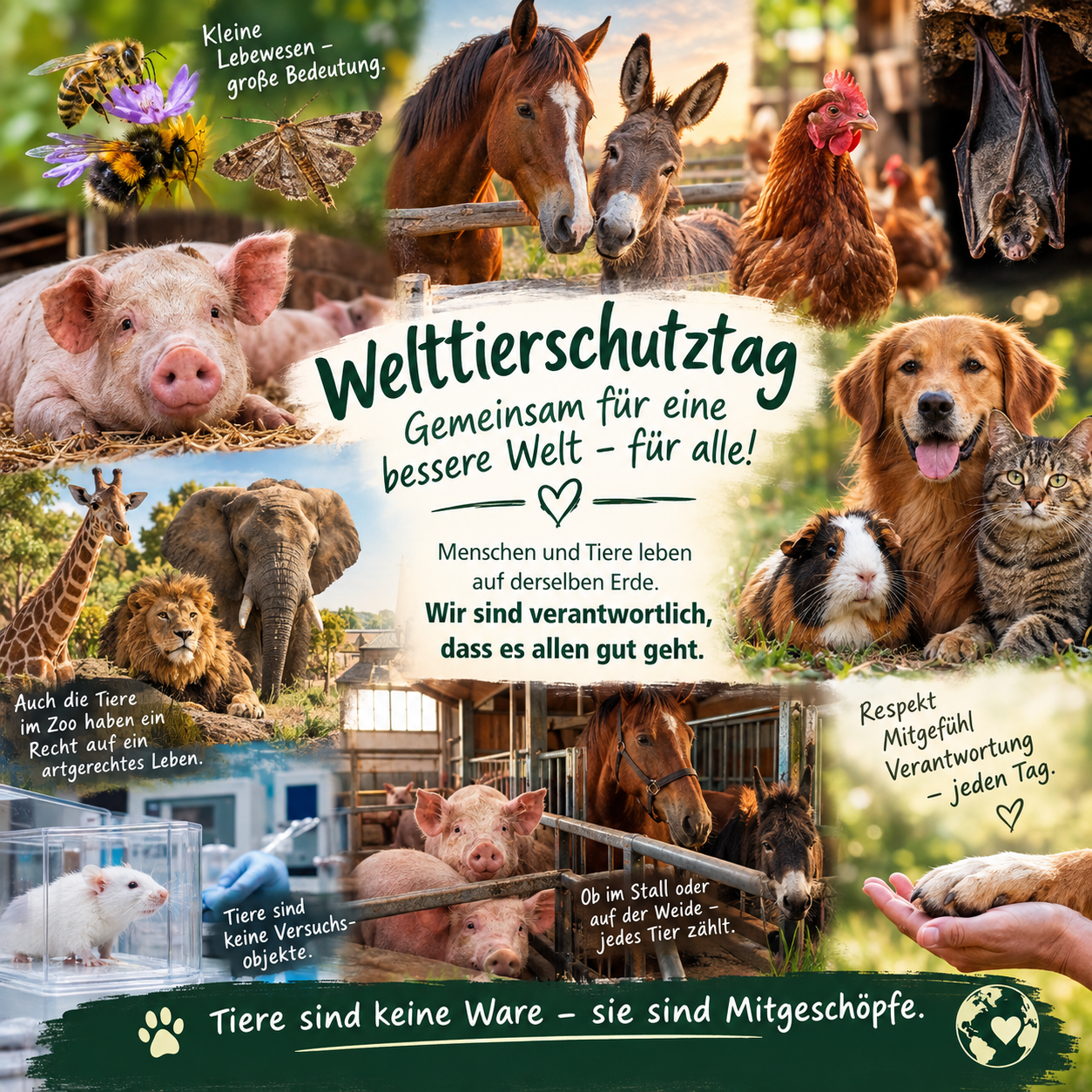 Welttierschutztag_ Gemeinsam f�r alle Tiere (2)